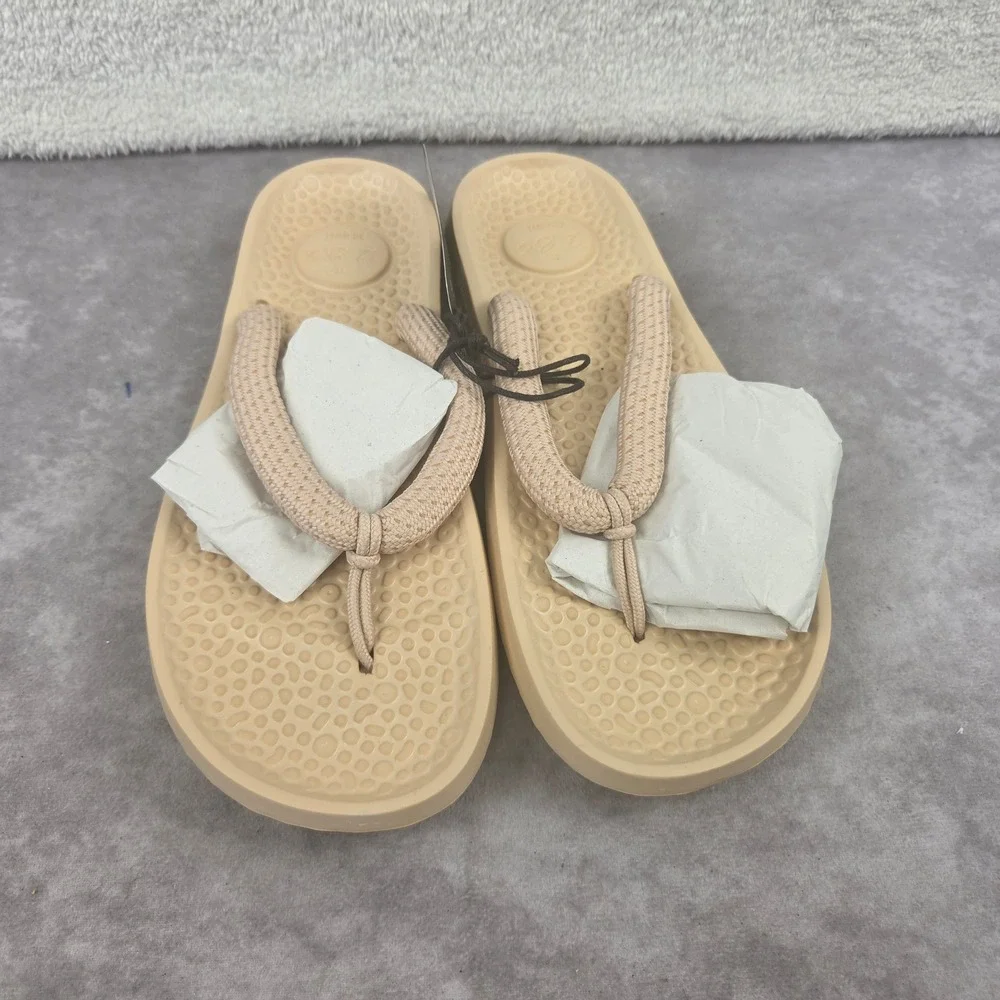 Allbirds Sugar Zeffers 2 Lux Beige Mens 11 Womens 13 Sandals AB00ANU110
